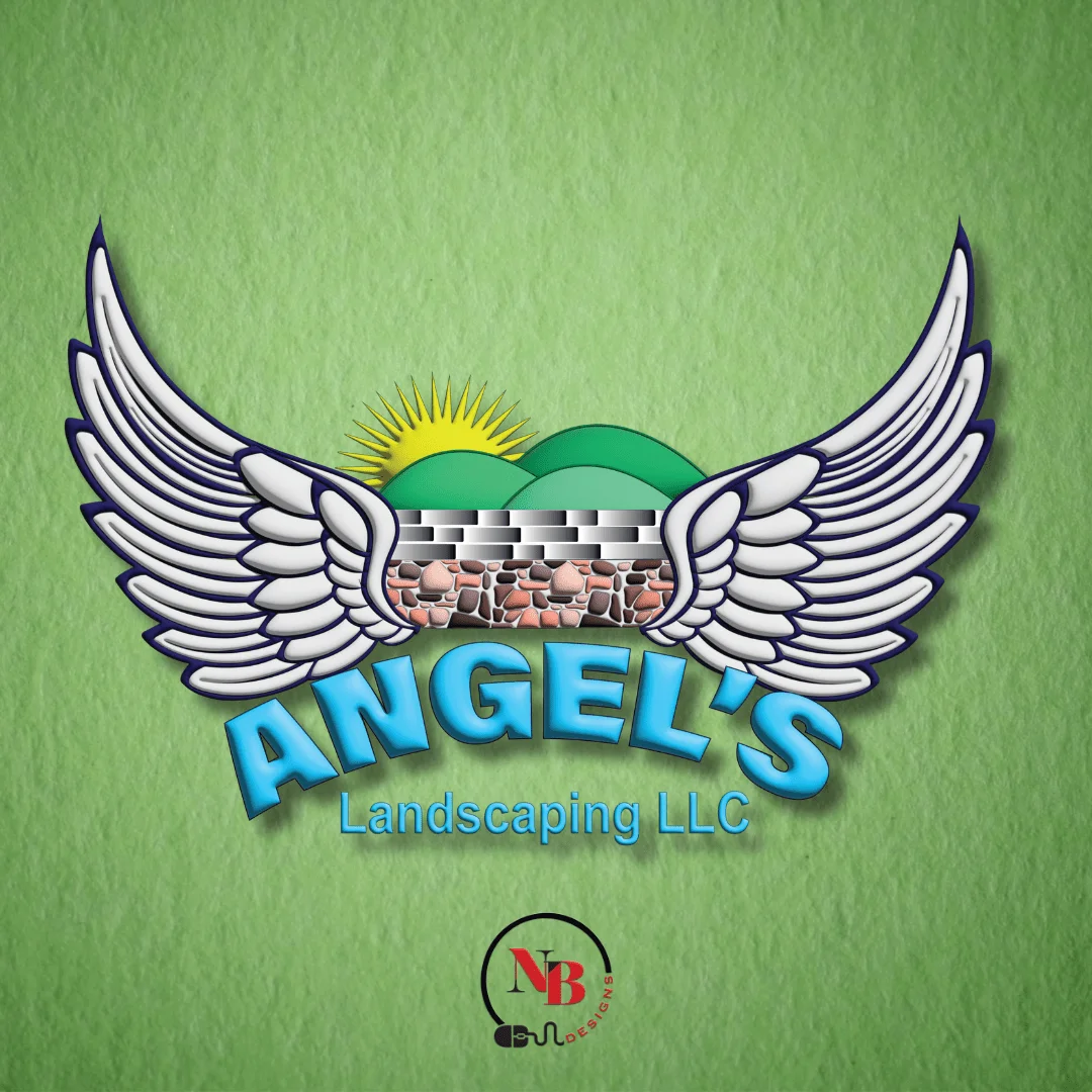 Angel's Landscaping logo design